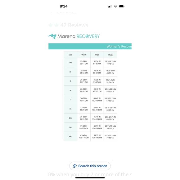 Marena Recovery Large Pull-On Girdle With High Back Mid Calf Length Black - Picture 6 of 6